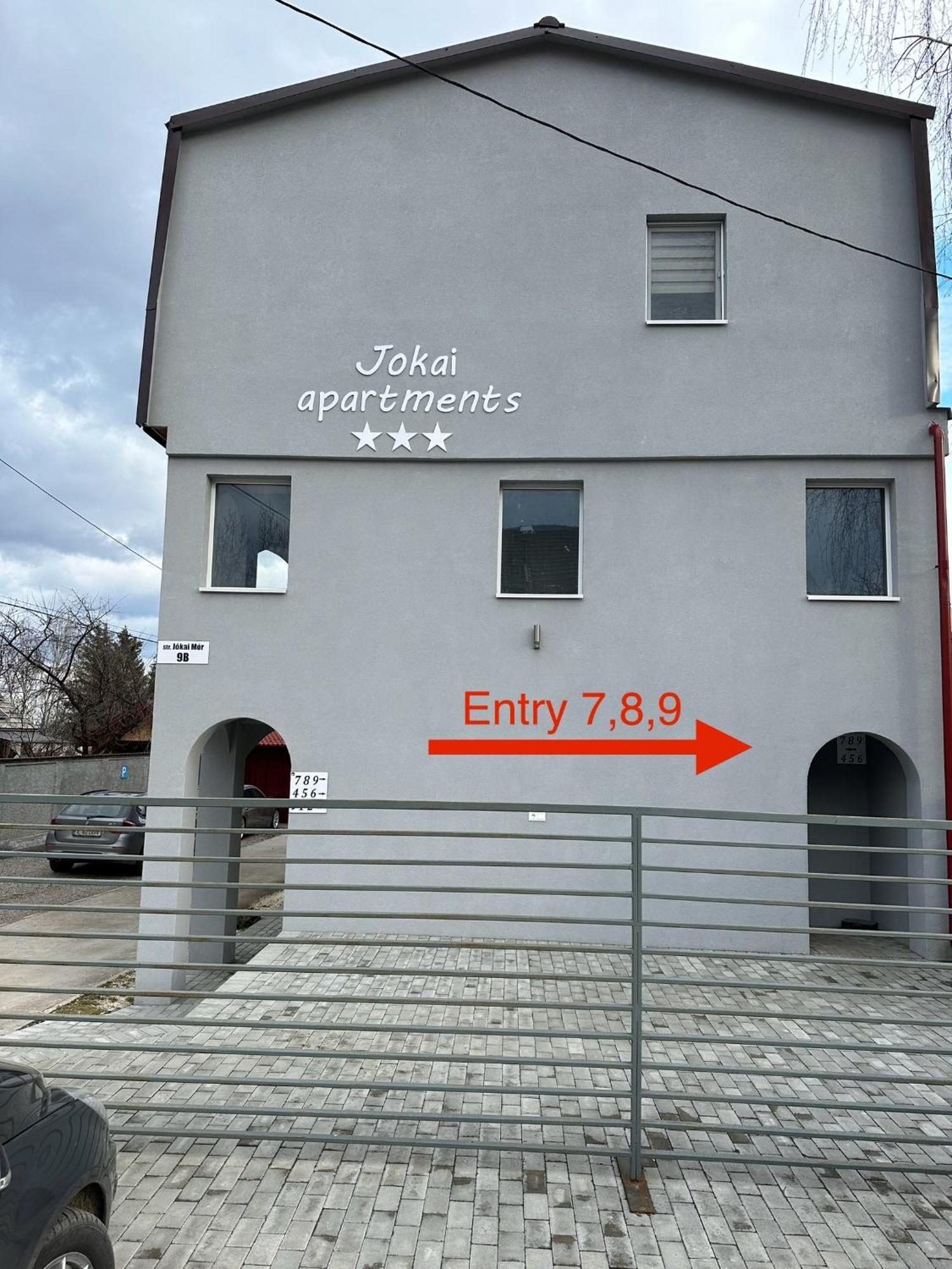 Jokai Apartments Nr7, Code Entry Sfântu-Gheorghe Extérieur photo